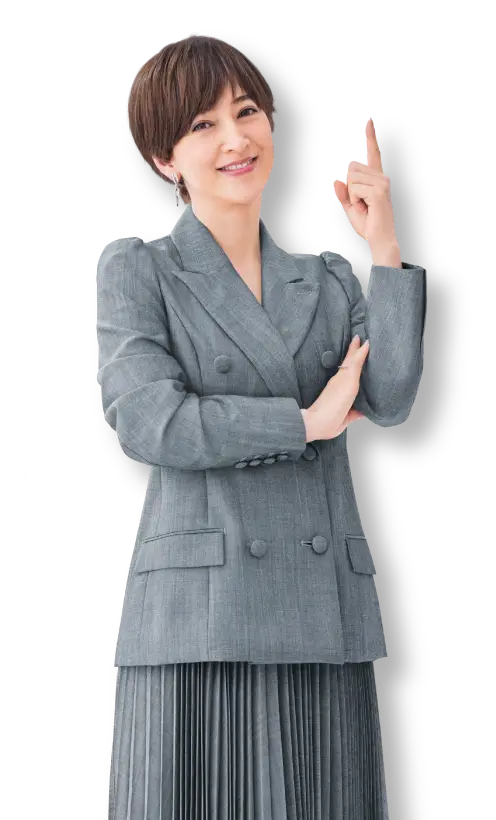 SPOKESのイメージキャラクター滝川クリステルさん