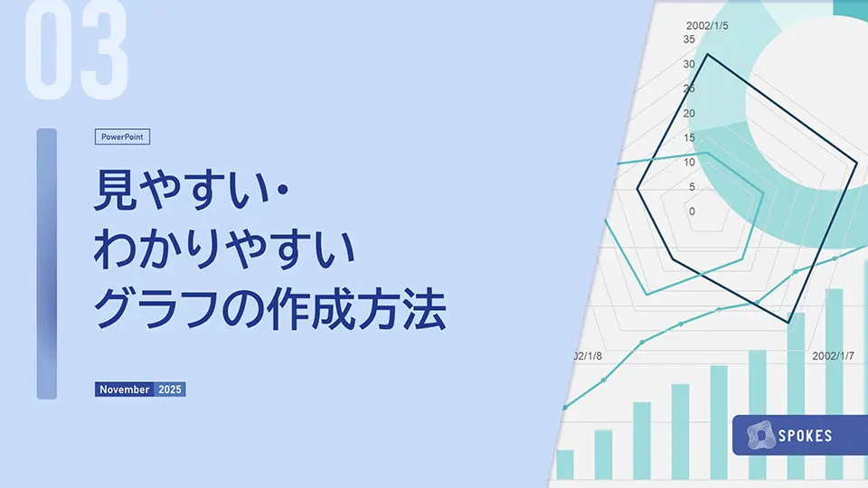 見やすい・わかりやすいグラフの作成方法